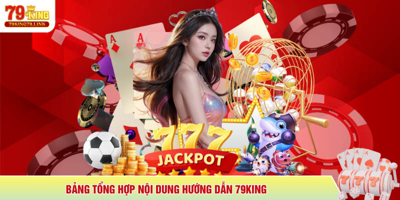 Bảng tổng hợp nội dung hướng dẫn 79King
